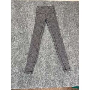 Lululemon Leggings Women's 2 Capri Gray Pull‎ On Compression Active